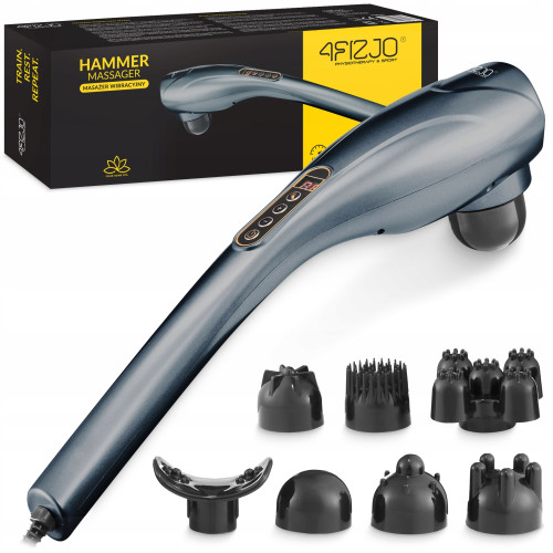 Купить Массажная подушка  4FIZJO Long Stick 7 в 1 Grey в Киеве - фото №1